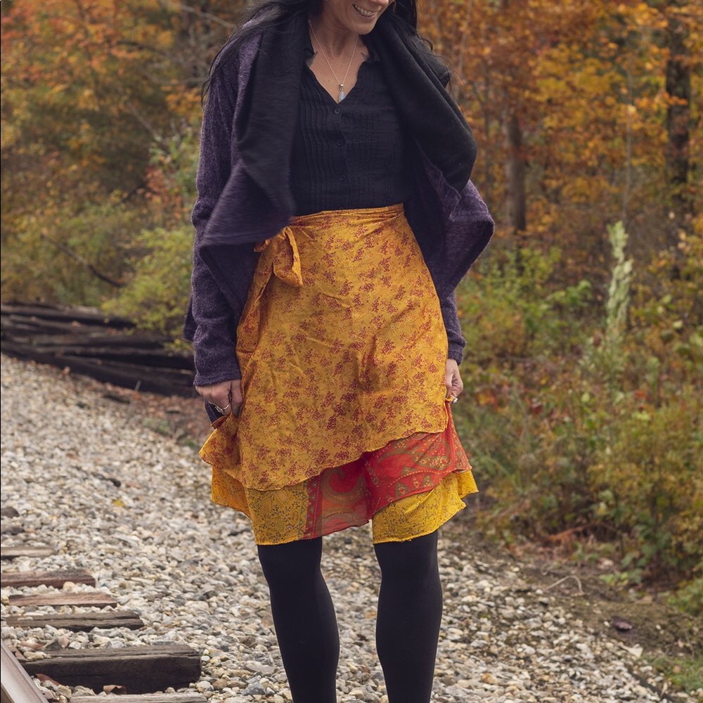 Tee Length magic skirt